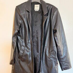 Abercrombie & Fitch Vegan Leather Jacket